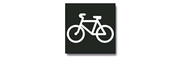 Движение по предназначенной для велосипедистов полосе проезжей части, которая обозначена данной разметкой, разрешается: