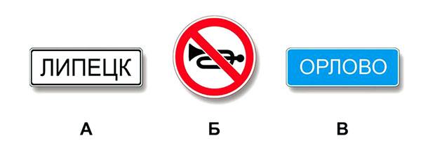 В зоне действия каких знаков Правила разрешают подачу звуковых сигналов только для предотвращения дорожно транспортного происшествия?
